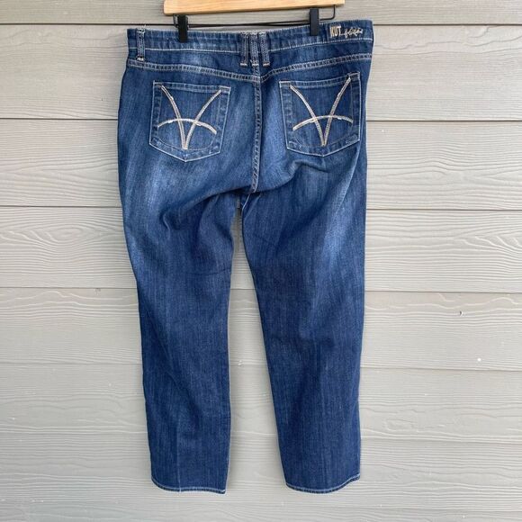 Kut from the Cloth straight leg jeans size 14 - Picture 5 of 7